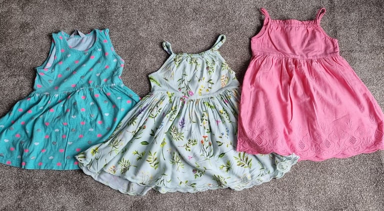 girls clothes 2-3 3-4years  Summer Dress Dresses Clothes Clothing Bundle 7 Items