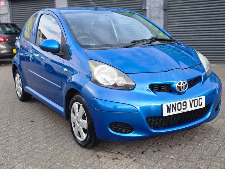 2009 Toyota AYGO 1.0 VVT-i Blue Euro 4 3dr HATCHBACK Petrol Manual