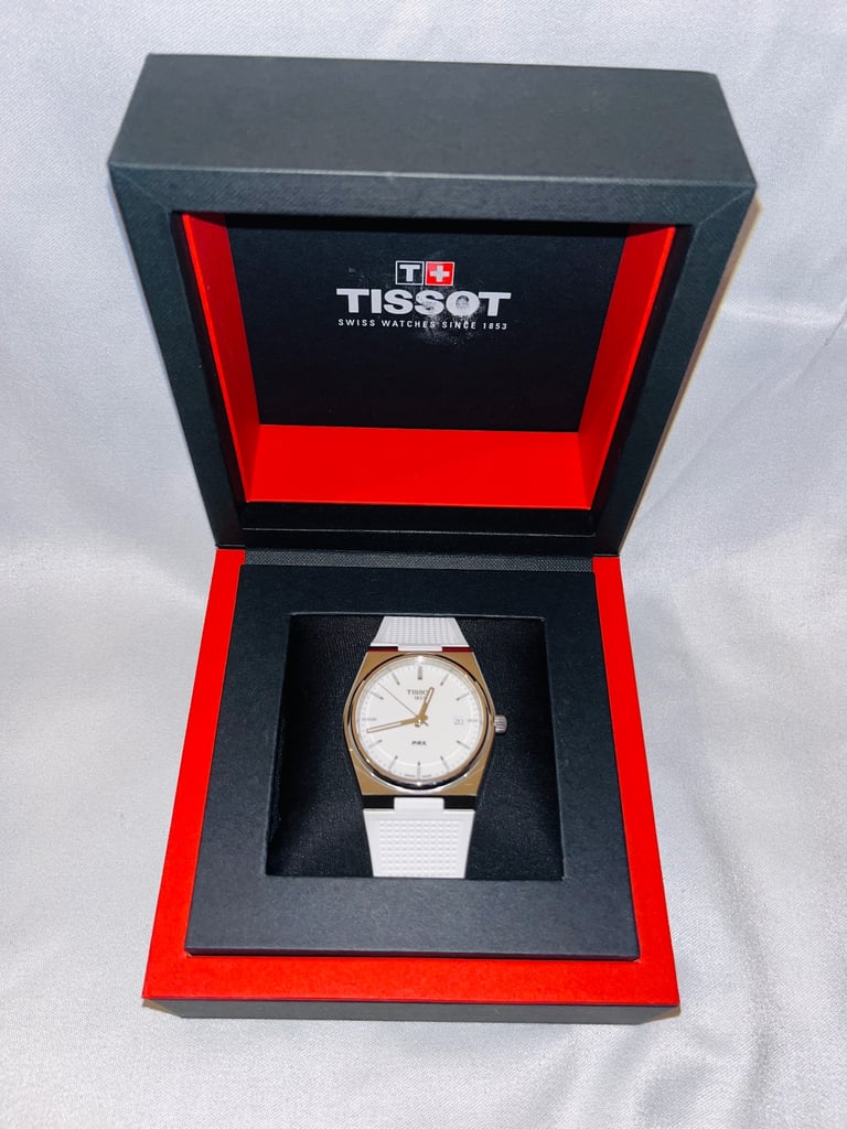 image for White  Tissot PRX ( under warranty ) 