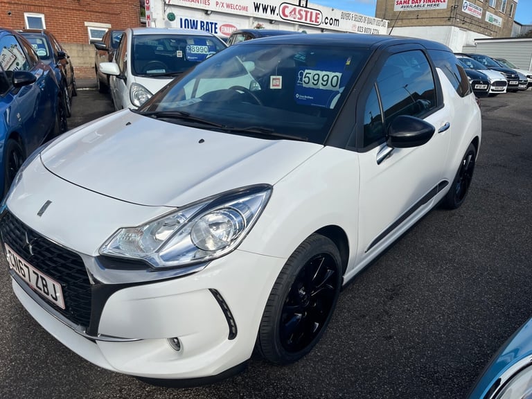 image for 2017 DS Automobiles DS 3 1.2 PureTech 82 Connected Chic 3dr HATCHBACK Petrol Manual