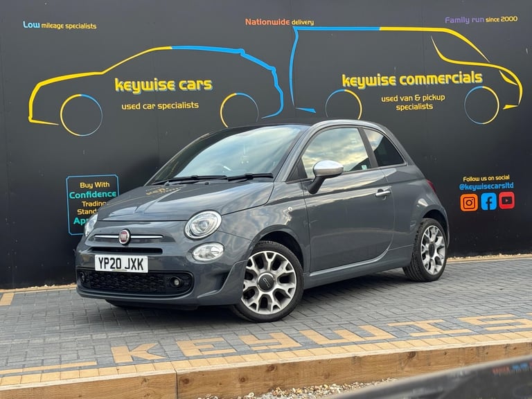 2020 Fiat 500C 1.2 Rock Star Euro 6 (s/s) 2dr CONVERTIBLE Petrol Manual