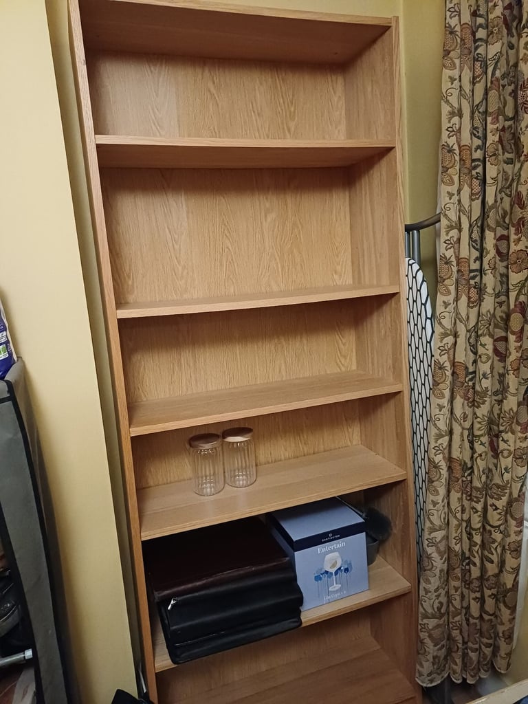 Light oak billy bookcase ikea