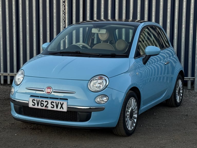 2012 Fiat 500 1.2 Lounge 3dr [Start Stop] HATCHBACK Petrol Manual
