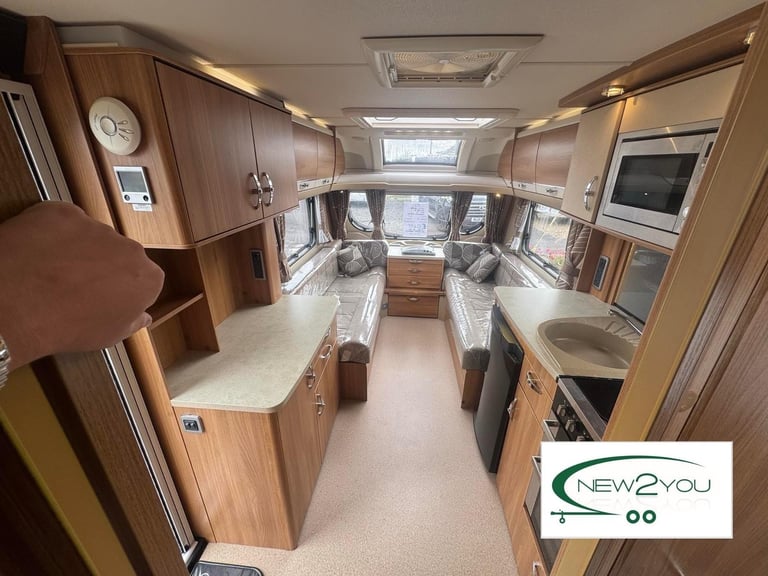 2013 Swift Conqueror 480 2 Berth Caravan - STOCK NO S083