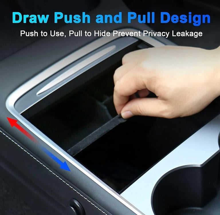 Tesla model 3/y central console organiser tray 