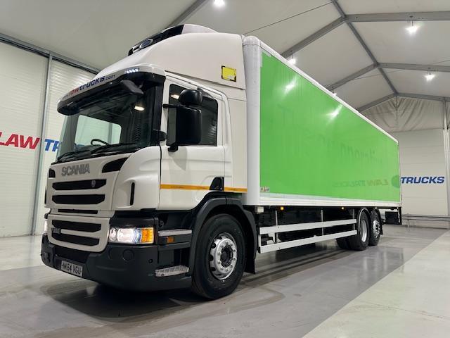 Scania P280 6x2 Rear Lift Day Cab Fridge Box
