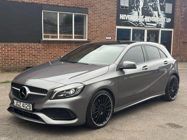 2018 Mercedes-Benz A-Class 1.5 A180d AMG Line (Premium Plus) Euro 6 (s/s) 5dr HATCHBACK Diesel Ma...