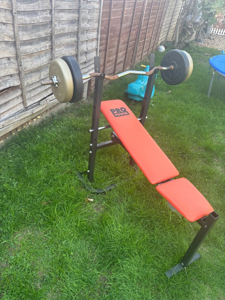 image for Weights bench with weights 