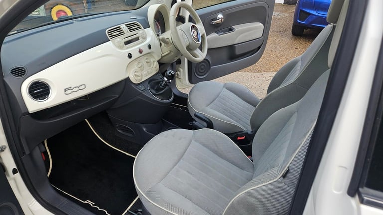 2012 Fiat 500 1.2 Lounge 3dr [Start Stop] HATCHBACK Petrol Manual