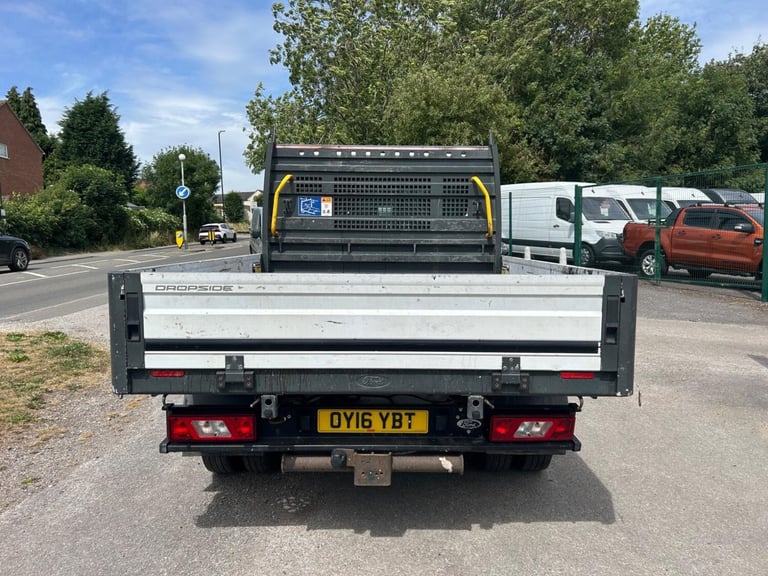 2016 Ford Transit 2.2 TDCi 350 Dropside 4dr Diesel Manual RWD L3 (219 g/km, 123 bhp) CHASSIS CAB ...