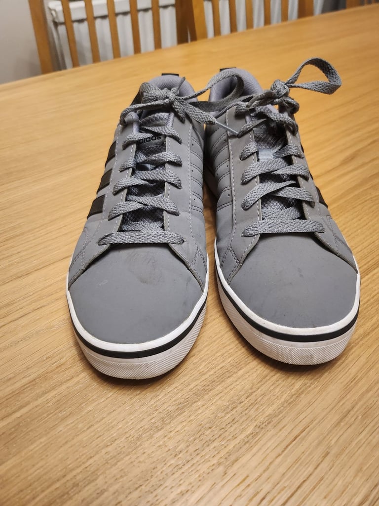 Adidas grey trainers
