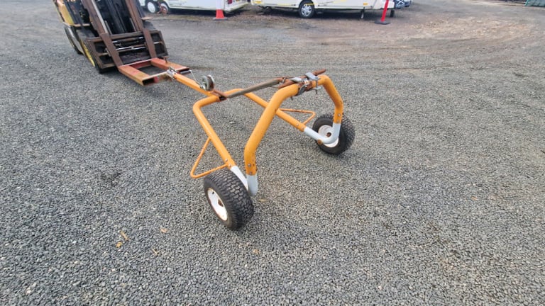 Quad atv tractor log tree hauler trailer with winch 