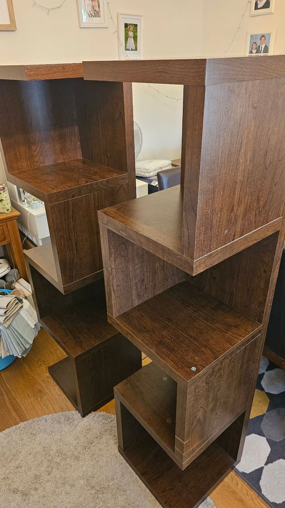 2x Next tower units - Walnut