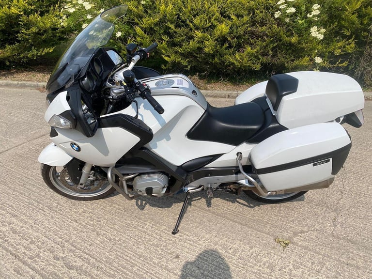 2012 62 BMW R1200RT MU EX POLICE WHITE FSH R 1200 RT VERY CLEAN INC VAT