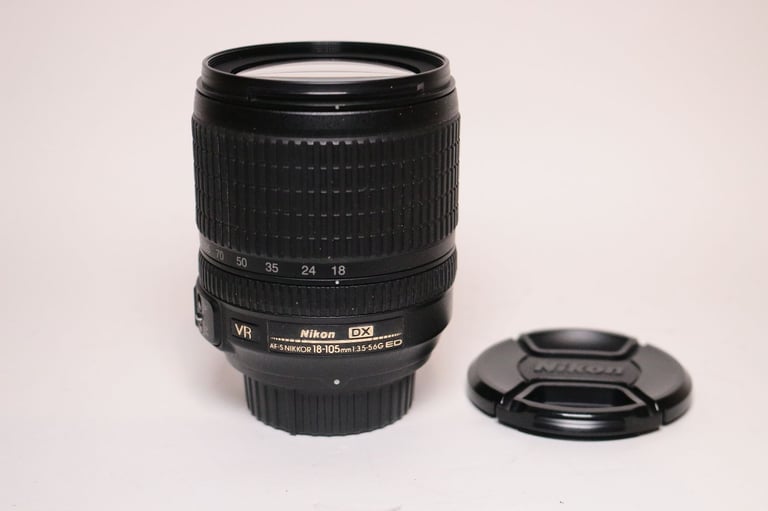 image for Nikon AF-S 18-105mm f/3.5-5.6G ED VR DX lens in excellent condition