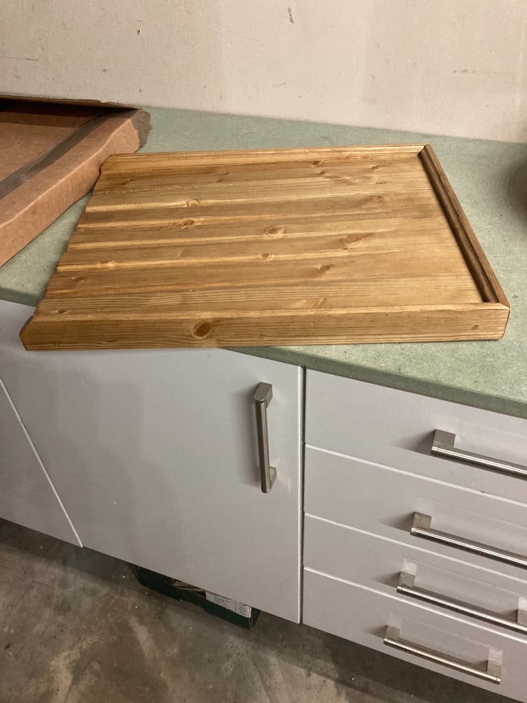 Wooden draining board large - Belfast, butler sink, New