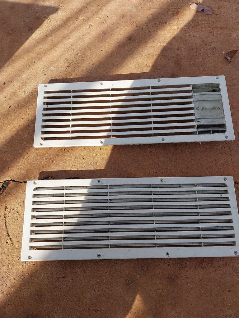 image for Pair of caravan fridge vents 