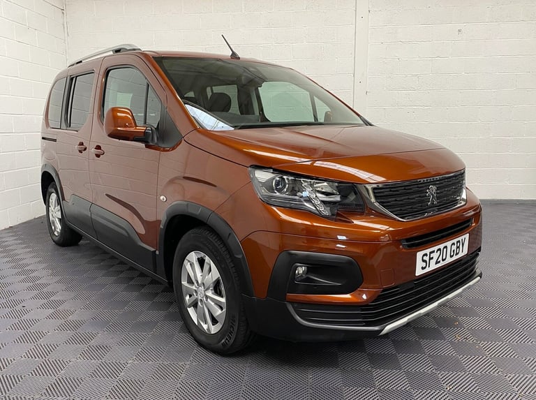 2020 20 Peugeot Rifter Allure 1.5 HDi 3 x SEAT WHEELCHAIR ACCESSIBLE VEHICLE WAV