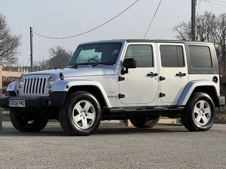 2008 Jeep Wrangler 2.8 CRD Sahara Unlimited 4dr Auto ++STUNNING++ Hpi clear. 