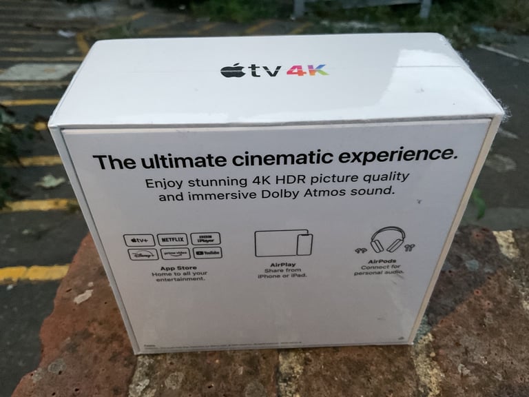 Apple TV 4K (3rd Generation) 64GB MXH02B/A New - Sealed