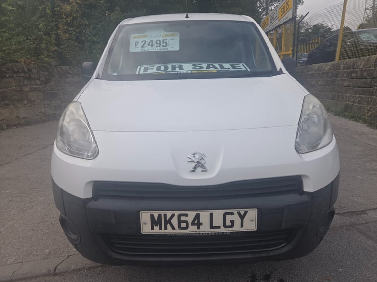2014 Peugeot Partner 625 SE 1.6 HDi 75 Van PANEL VAN Diesel Manual