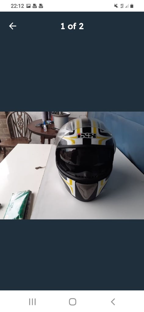 Ixs motor bike helmet