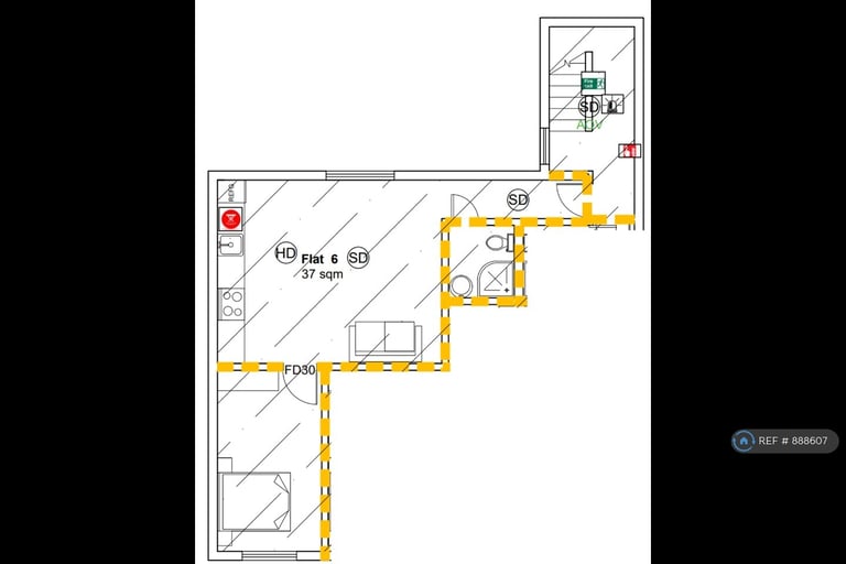 1 bedroom flat in Abbey Street, Nuneaton, CV11 (1 bed) (#888607)