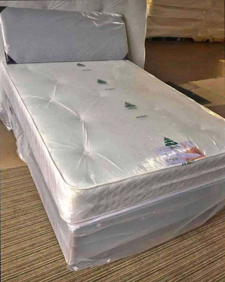 image for Brand New Divan Beds with Mattress – Single, Double, King – UK Delivery
