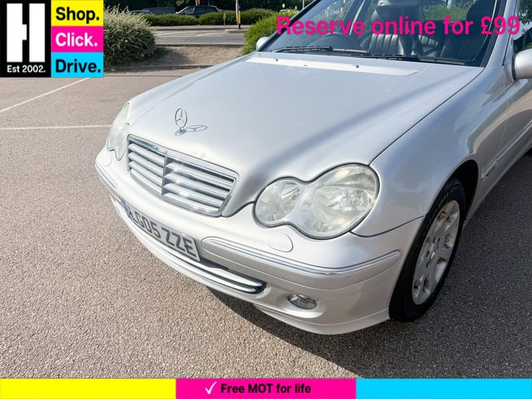  Mercedes-Benz C Class 1.8 C200 Kompressor Elegance SE 4dr Petrol Automatic