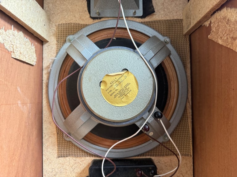 Decca Ribbon Tweeter - Decca Kelly Kardioid Speakers drivers 