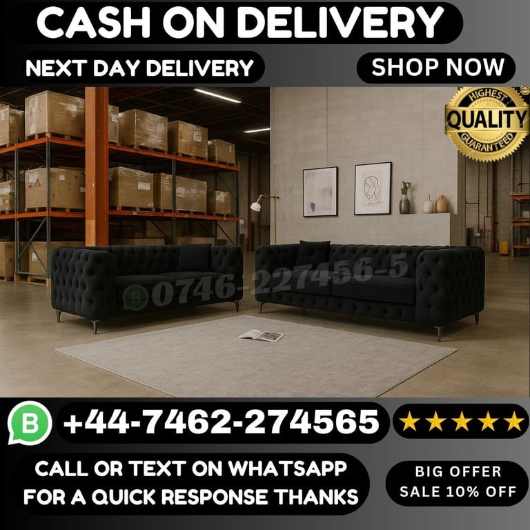 Luxurious Italian Chesterfield Sofas – Timeless Elegance on Sale Now!