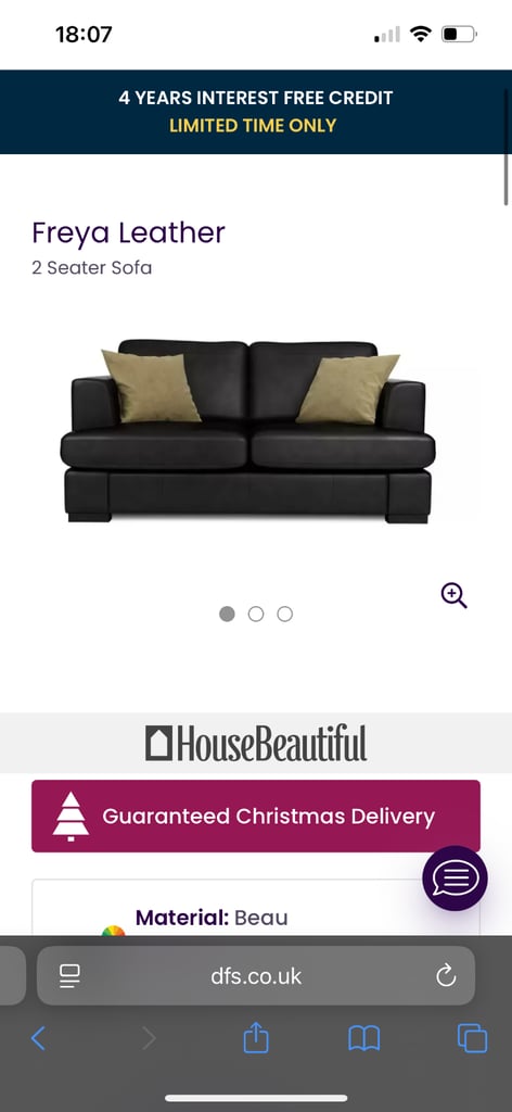 Black for Sale in Sheffield, South Yorkshire Sofas, Couches