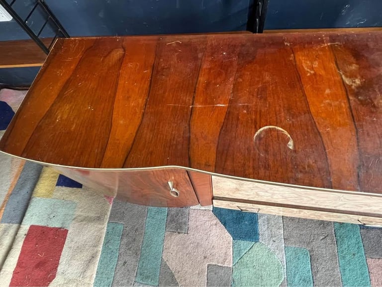 Beautility mid-century sideboard cocktail cabinet credenza