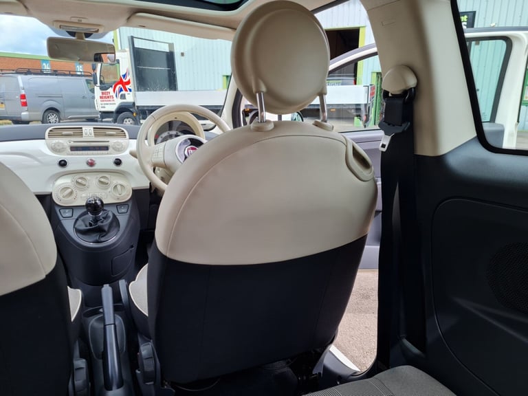 2014 Fiat 500 1.2 Lounge 3dr [Start Stop] EU6 HATCHBACK Petrol Manual
