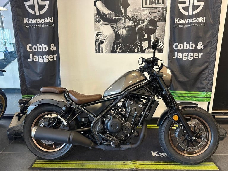 HONDA REBEL 500- A2 COMPLIENT-ONLY 630 MILES