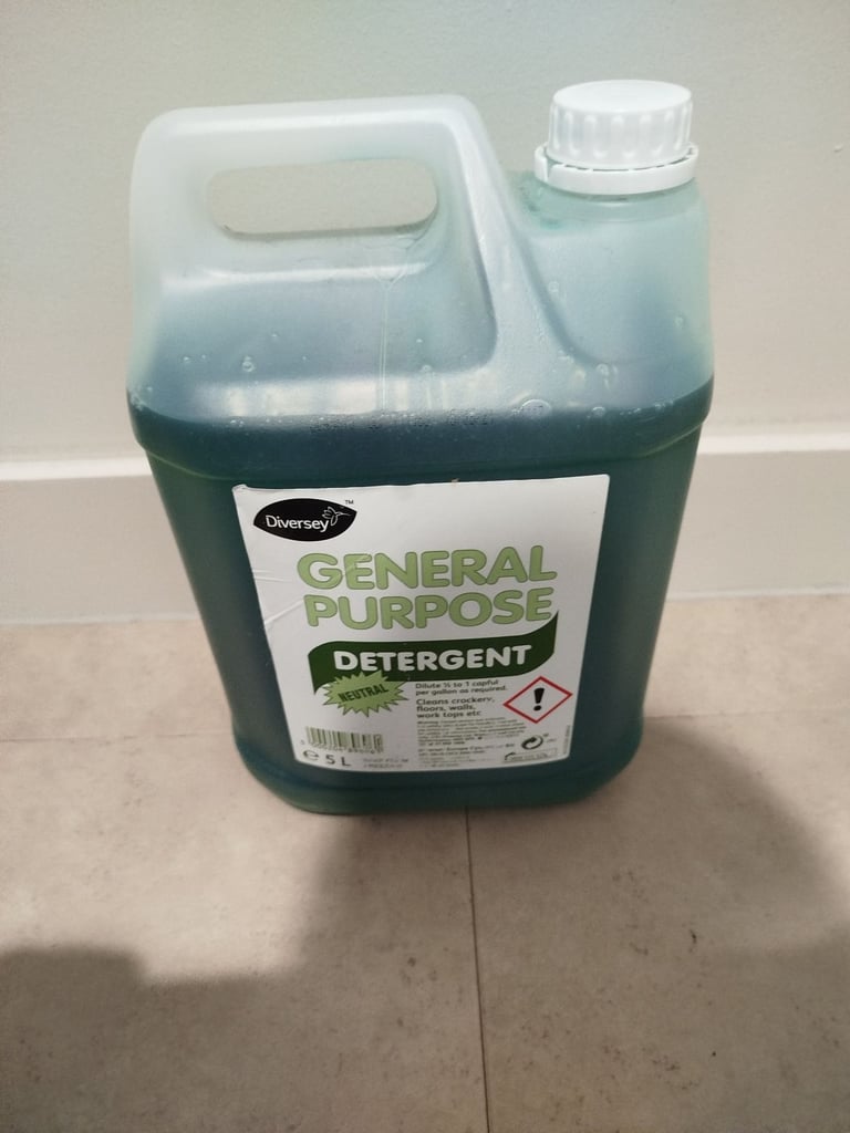 image for Diversey General purpose detergent Neutral 5Litre, clean crockery, floors, walls