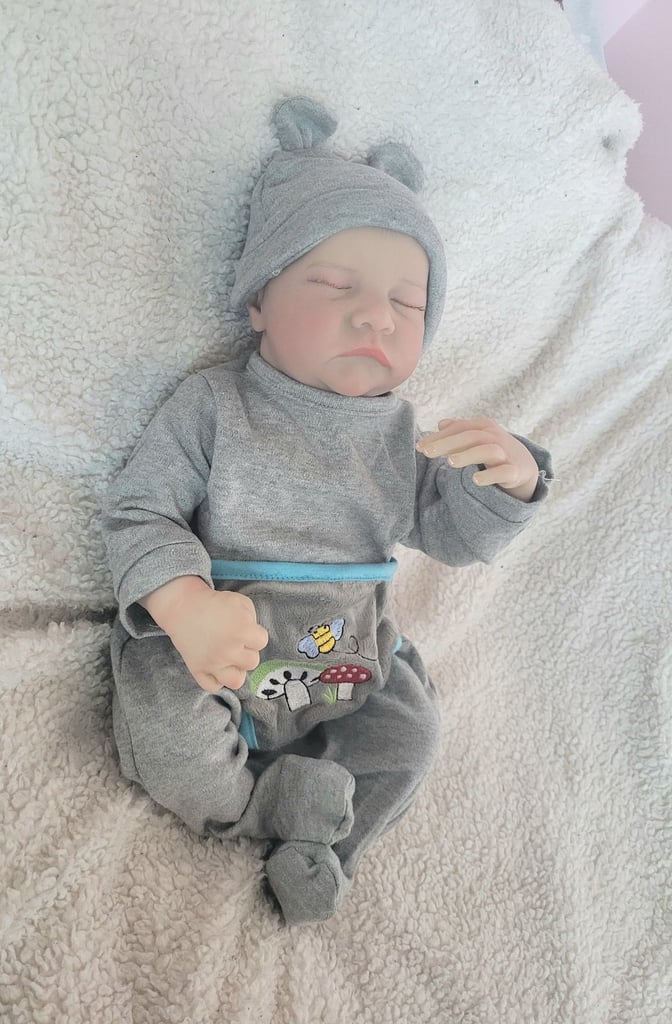 Premature preemie boy lifelike toy full body vinyl doll realistic newborn baby boy male doll