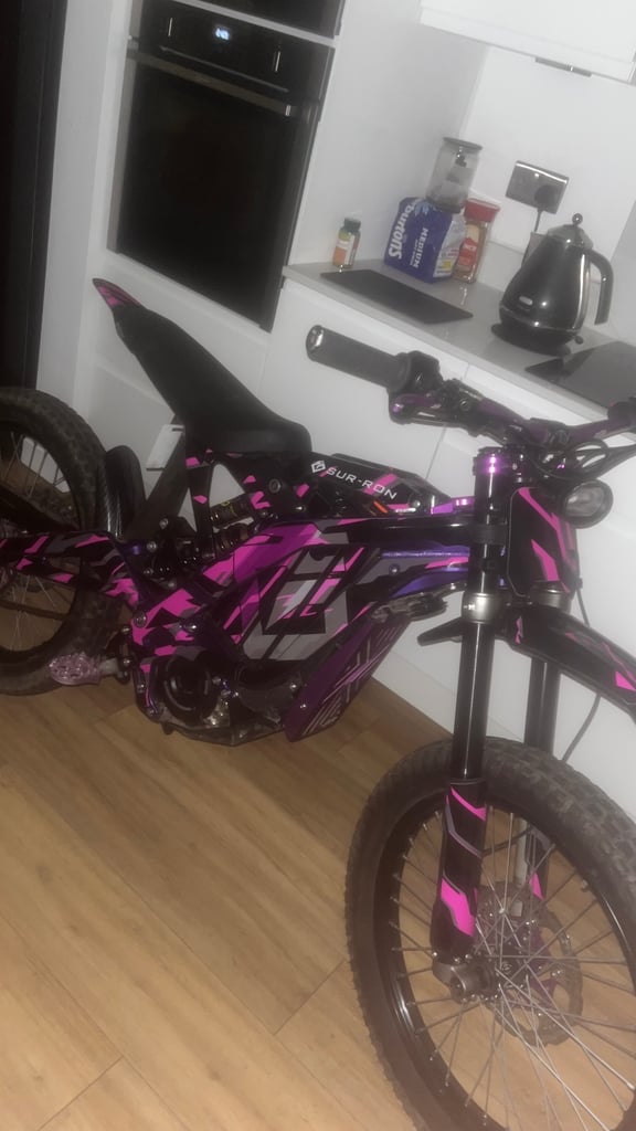 Surron upgraded not talaria or ebike 