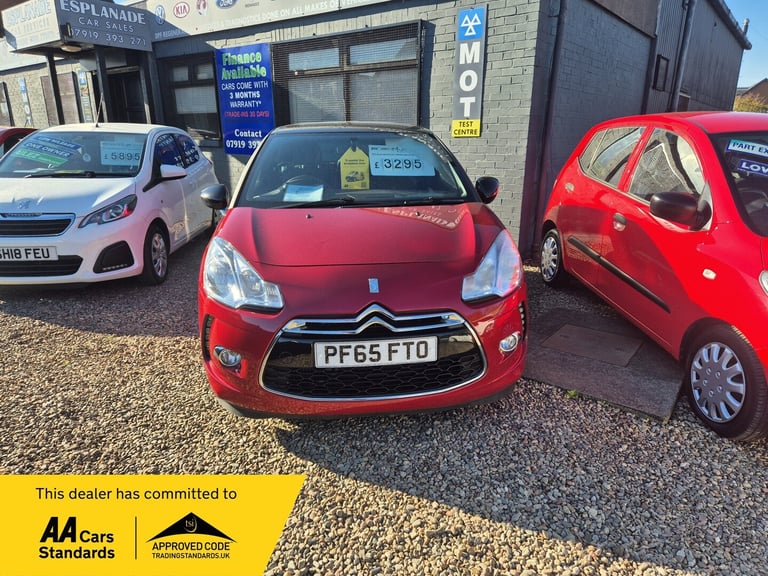image for 2015 DS Automobiles DS 3 1.2 PureTech 110 DStyle 3dr HATCHBACK Petrol Manual