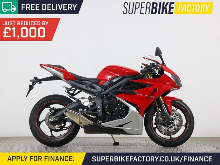 2018 67 TRIUMPH DAYTONA 675 ABS - BUY ONLINE 24 HOURS A DAY