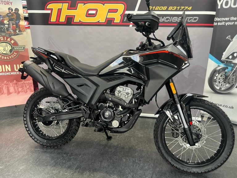 MORBIDELLI T125 X ADVENTURE 2025 BRAND NEW FULL SIZE GREAT BUILD QUALITY £2999 