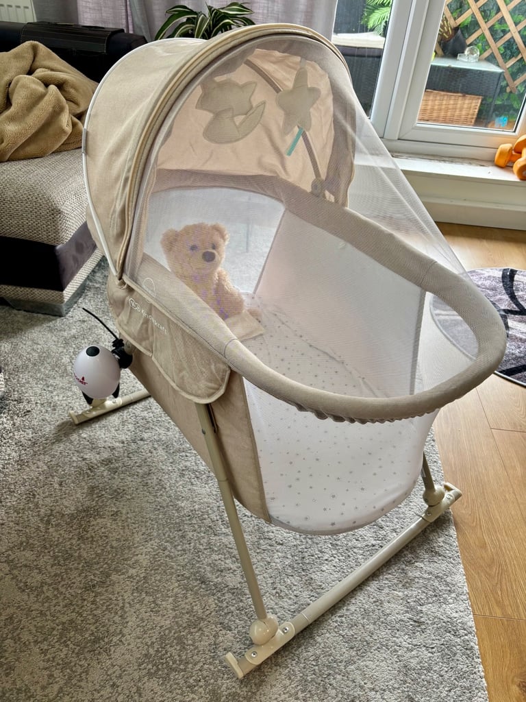 3 in 1 Baby Cot, piqa boo bear and Rocker