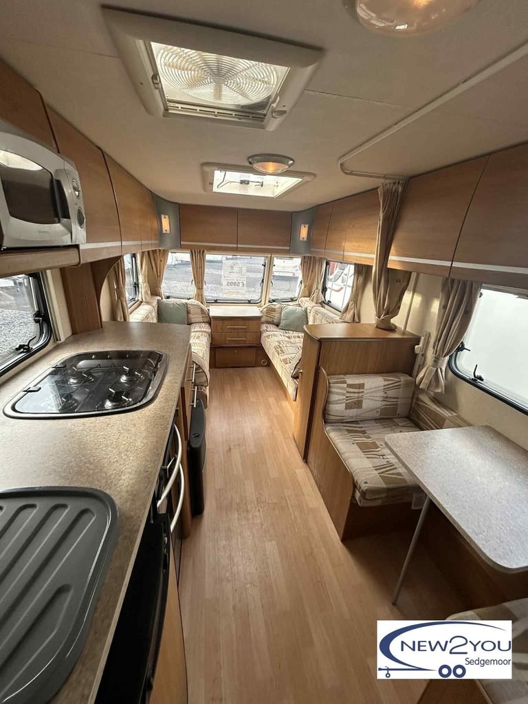 2010 Bailey Pageant Champagne 4 Berth - End bathroom - STOCK NO S051