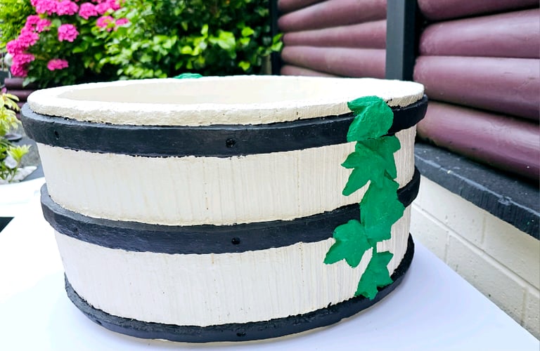 Large Plant Pot Heavy Duty Circular shape.