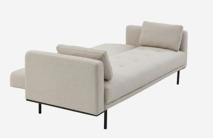 DUSK - Hudson Click Clack Sofa Bed - Stone Grey RRP £450