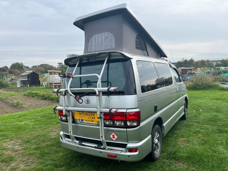 2000 Import Toyota HiAce 2.7L 4WD Petrol Auto 4 Berth Campervan