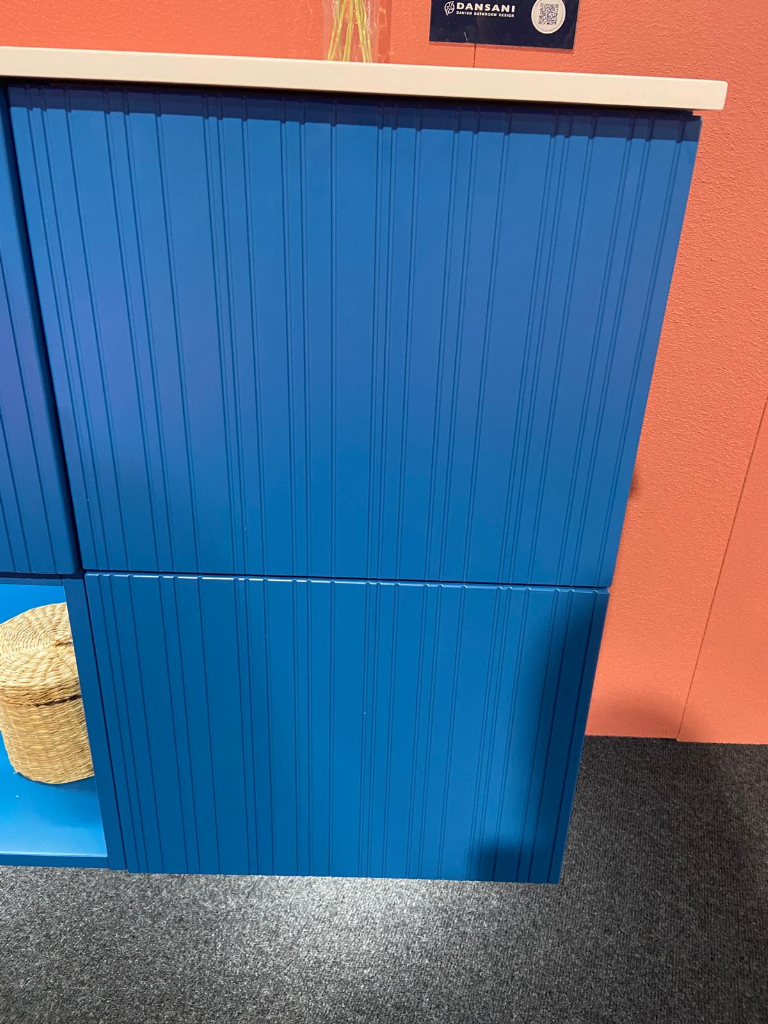 Dansani YOU! Urban 160cm set inc LED Mirror & Storage Bespoke Blue rrp £11163