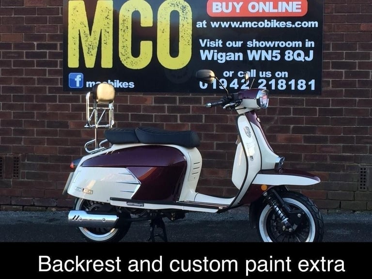 Royal Alloy GP125 AC CBS Pre Reg 74 Plate