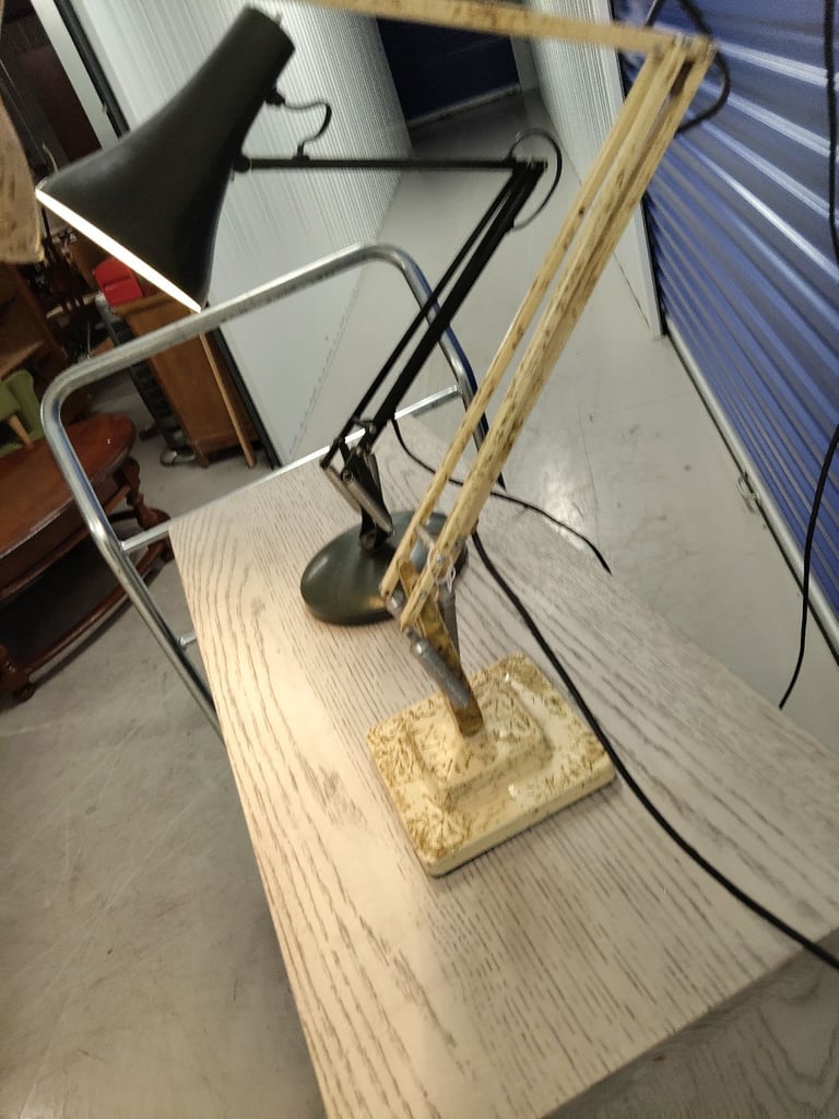 image for Herbert terry scrumble glazed anglepoise lamp 