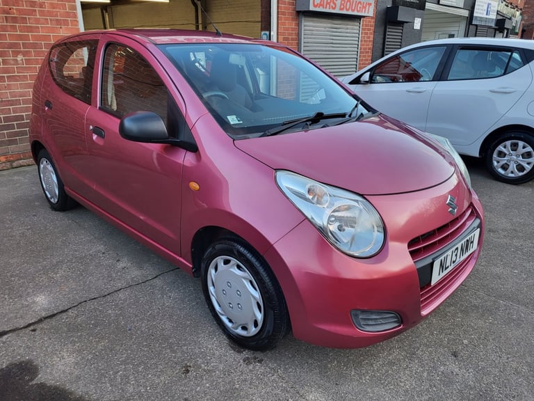 PINK SUZUKI ALTO 1.0 SZ 5 Door LOW MILES FREE TAX CHEAP INSURANCE  13 REG